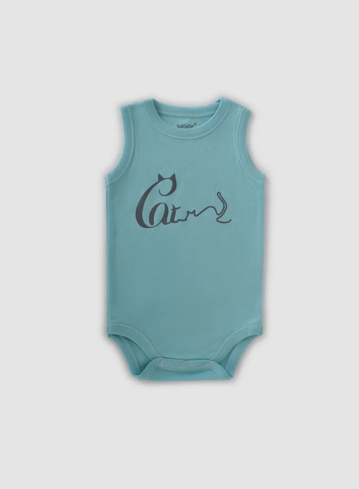 جونيور طقم ملابس داخلية بدون أكمام للأطفال، 6 قطع، نقشات و رسومات رائعة، قطن 100% - Image 3